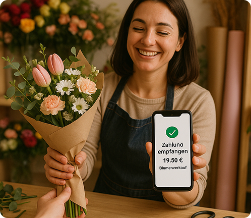woman with phone